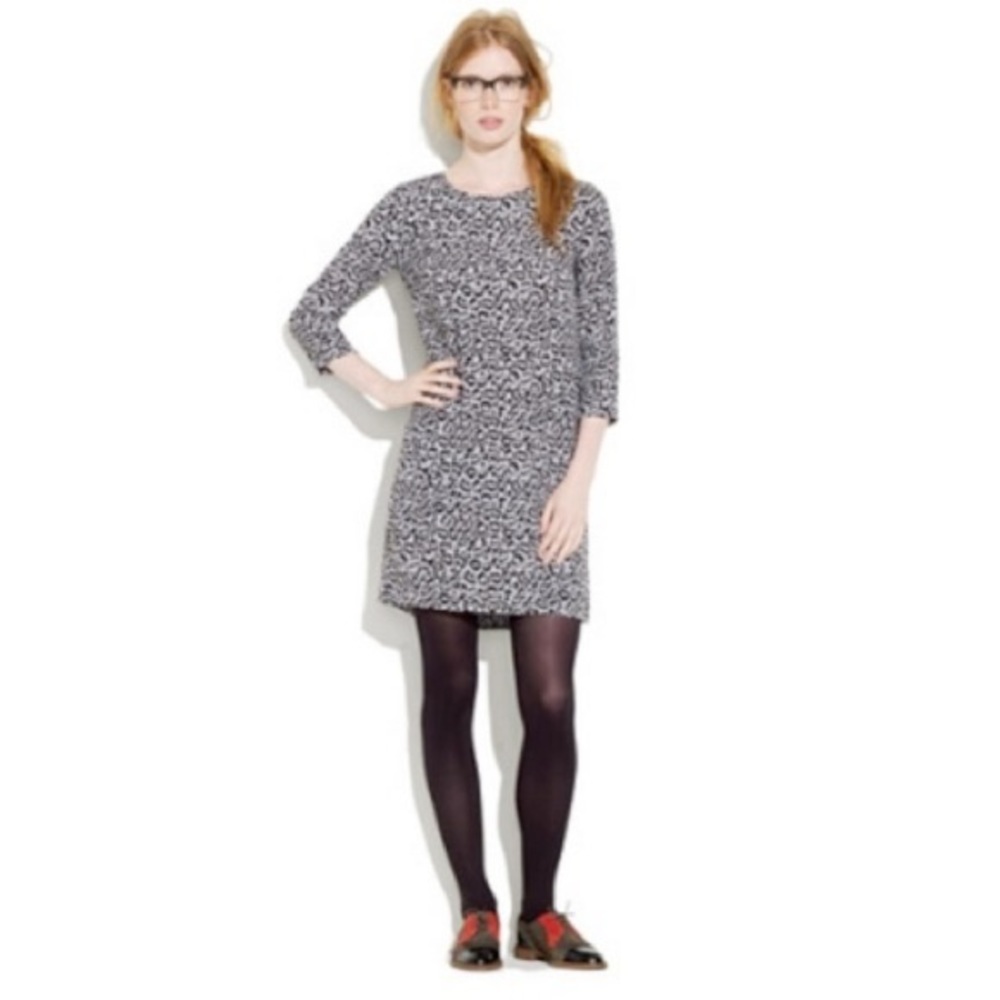 Madewell leopard shift dress